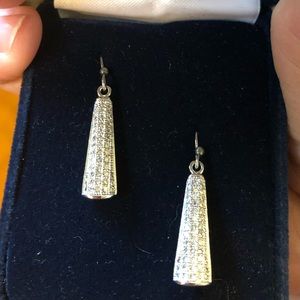 Silver earrings